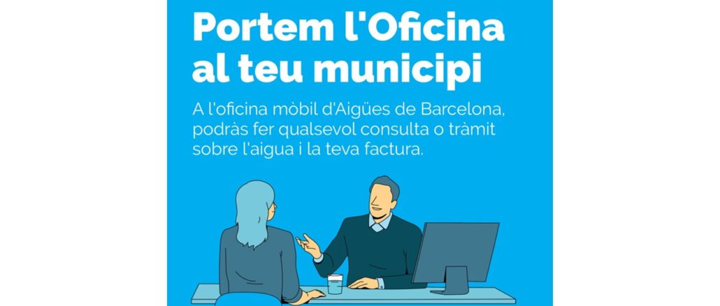 Oficina mòbil d'Aigües de Barcelona