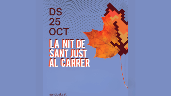 Imatge Nota la Nit de Sant Just al Carrer